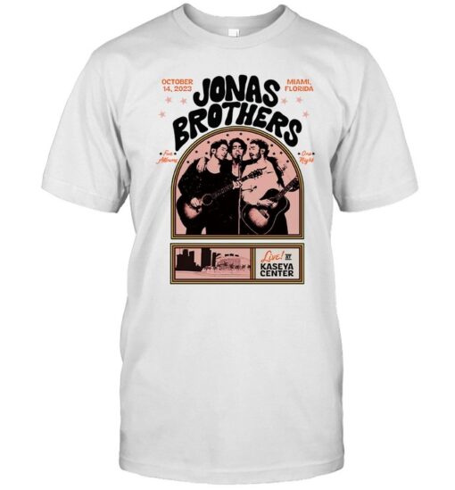 Jonas Brothers 14 October Event Miami Shirt
