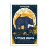 Leftover Salmon Salvage Station October 21, 2023 Concert Poster