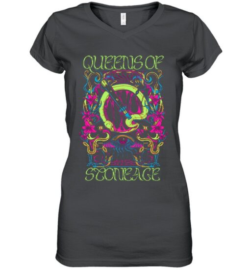 QOTSA Psychedelic Emblem 2023 Limited Shirt