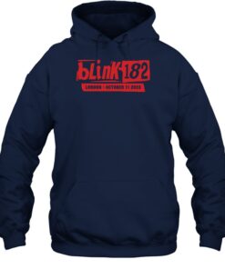 Shirt Blink-182 London The O2 Arena 11 October 2023