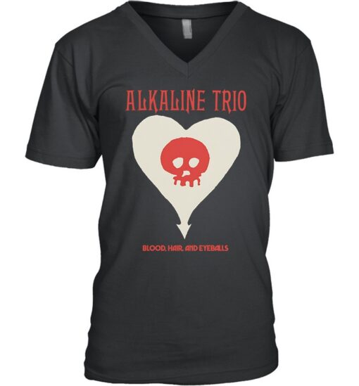Shirts Alkaline Trio Blood, Hair And Eyeballs Heartskull