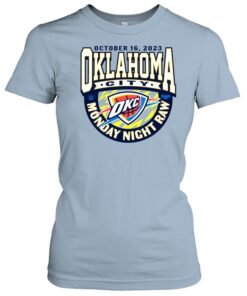 Sportiqe Monday Night RAW x Oklahoma City Shirts