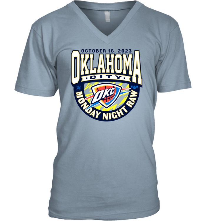 Sportiqe Monday Night RAW x Oklahoma City Shirts