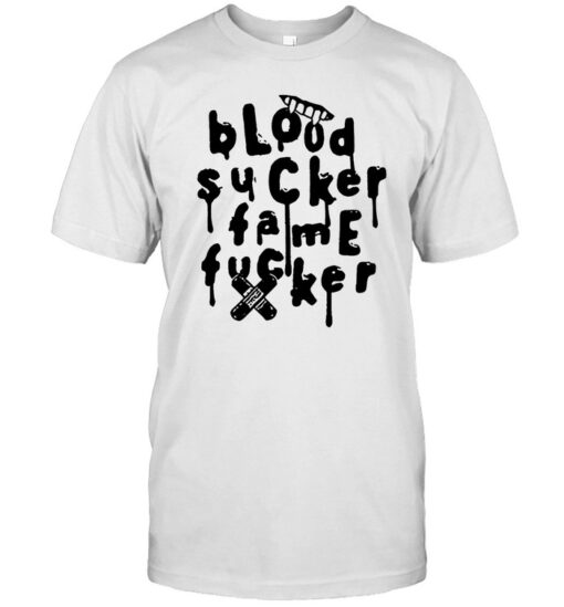 T-Shirt Olivia Rodrigo Halloween Blood Sucker Fame Fucker