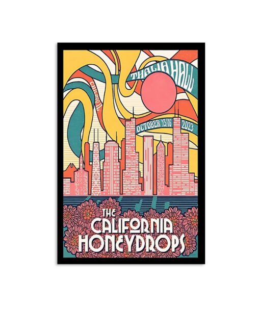 The California Honeydrops Thalia Hall October 15 & 16, 2023 Concert Poster