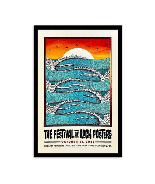 The Festival Of Rock Posters October 21, 2023 San Francisco Poster