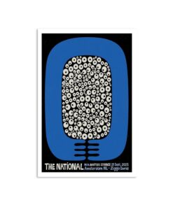 The National 29 Sept, 2023 Amsterdam Limited Poster
