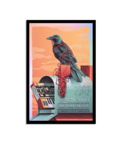 The Postal Service & Death Cab For Cutie Sept 30, 2023 Germania Insurance Amphitheater Austin, TX Poster