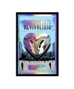 The Revivalists The Metro Chicago, IL October Tour 2023 Poster