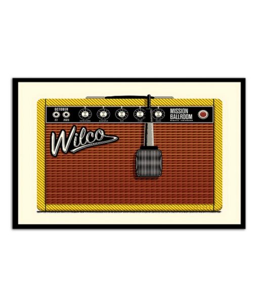 Wilco 22 Oct 2023 Denver CO Mission Ballroom Poster