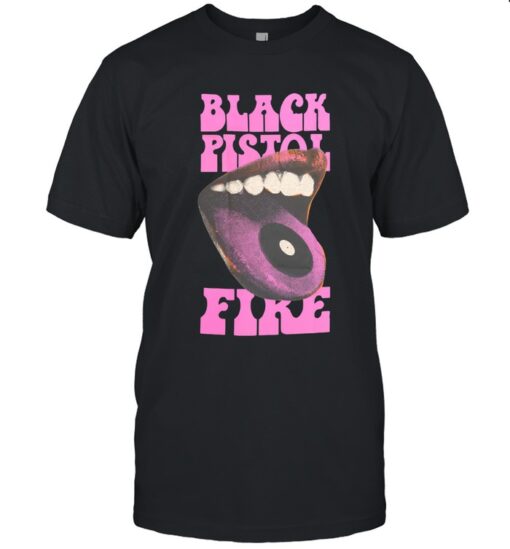 Black Pistol Fire Tongue Shirt