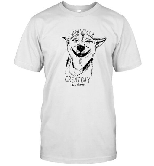 Real Friends Happy Dog T Shirt