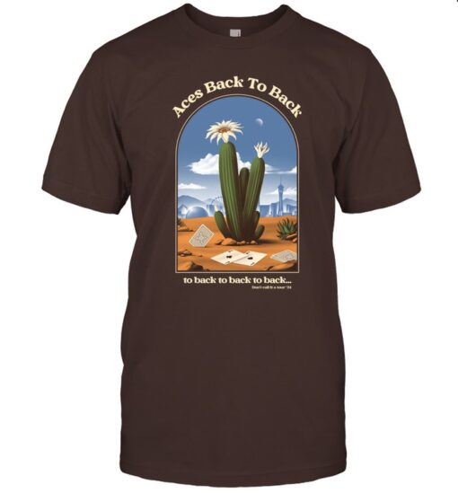 Aces Back To Back Cactus Tee